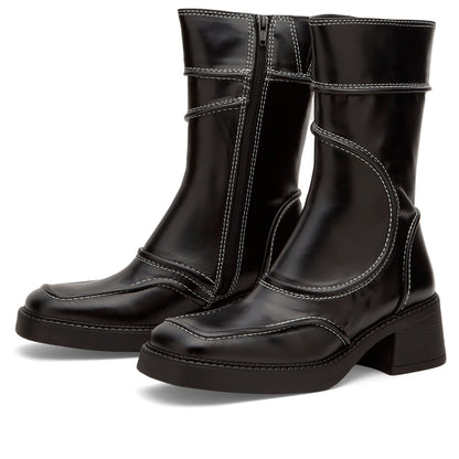 【新作おすすめ】シンプルデザイン ブーツ おしゃれ カジュアル デイリーコーデ ファッションシューズ
